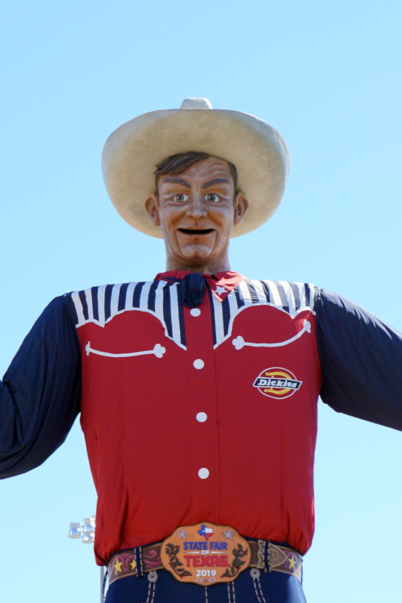 Big Texas - overseer of the Texas State Fair every fall.